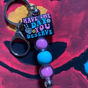 Handmade Beaded Keychain Bar