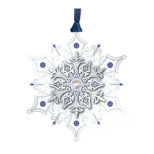 Glittering Snowflake Ornament