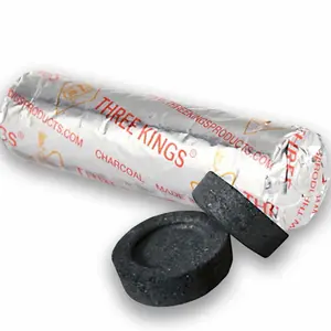 3 Kings Charcoal, 33mm Diameter for incense