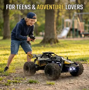 High-speed Remote-controlled Car,High Performance 1:20 Scale All-Terrain RC Off-Road Truck, Fast High Speed Remote Control Car, Durable Off-Road RC Vehicle for Outdoor Adventure, Perfect for Sand, Grass, Rocks & Rough Terrain