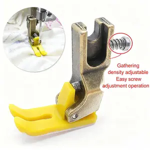 Industrial computer flatbed T952 plastic wrinkling presser foot sewing machine, wrinkle extraction, folding presser foot glue, shrinking presser foot