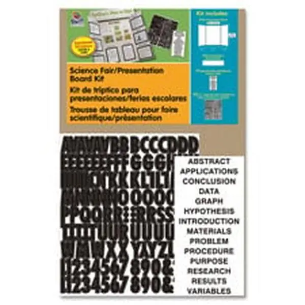 Pacon PAC3793 Corrugated Presentation Board Kit- 48 in. x 36 in.- White
