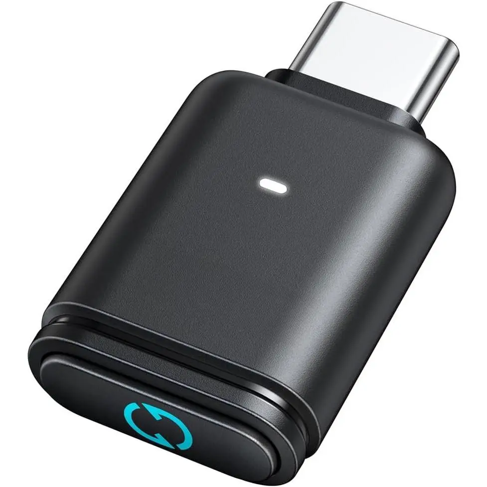 USB-C  Adapter for PS5,  5.3 Audio Adapter with APTX Low Latency & aptX-Adaptive, Wireless Audio Transmitter to Connect Wireless Headphones & Earbuds