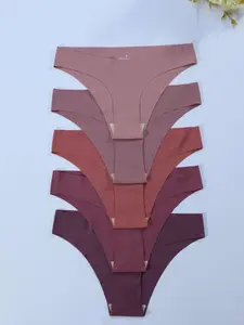 Women's Invisible Triangle Panties, Seamless Fitted Design, Seamless Panty, Seamless No Show, Smooth Skin-Friendly Fabric, Perfect for All-Day Comfort & Stylish Wear