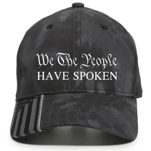 We The People Have Spoken Embroidered Hat