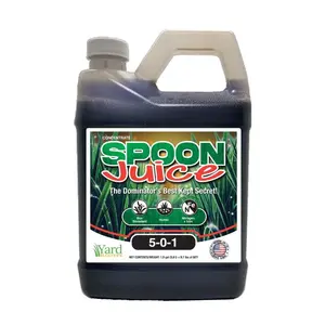 Spoon Juice 5-0-1 Liquid Fertilizer with Humic Acid & Kelp for Lawns, Trees, Shrubs, Flowers & Potted Plants - Available in Multiple Sizes