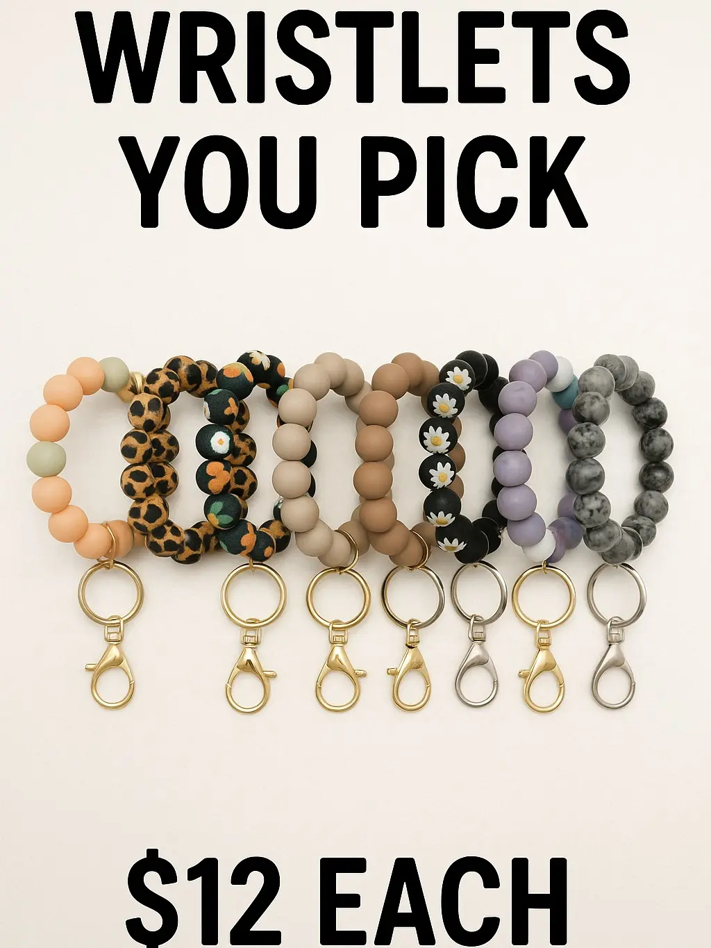 Keychain Wristlets- You Pick