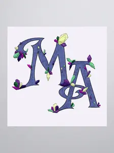 Magic Academy Crystal Stickers