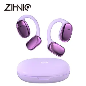 ZIHNIC S11 Open Ear Headphones With Charging Case, Comfort Wireless Earbuds,Bluetooth V5.4