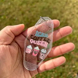 Ice Coffee Queen Keychain