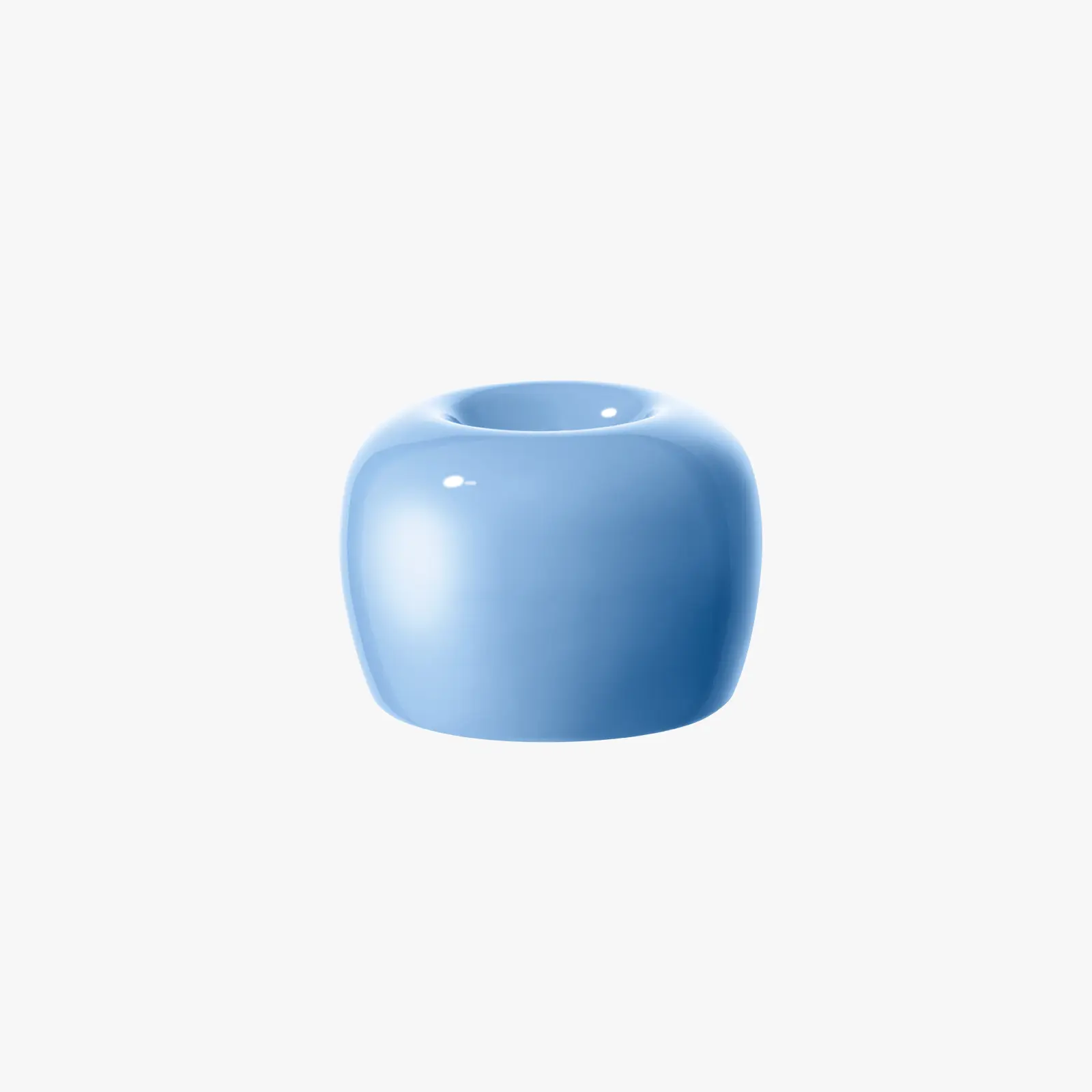 CURAPROX Toothbrush Holder Blue - Airflow & Quick Drying, Non-Slip Design, Robust Plastic, Compact & Hygienic Storage for Oral Care