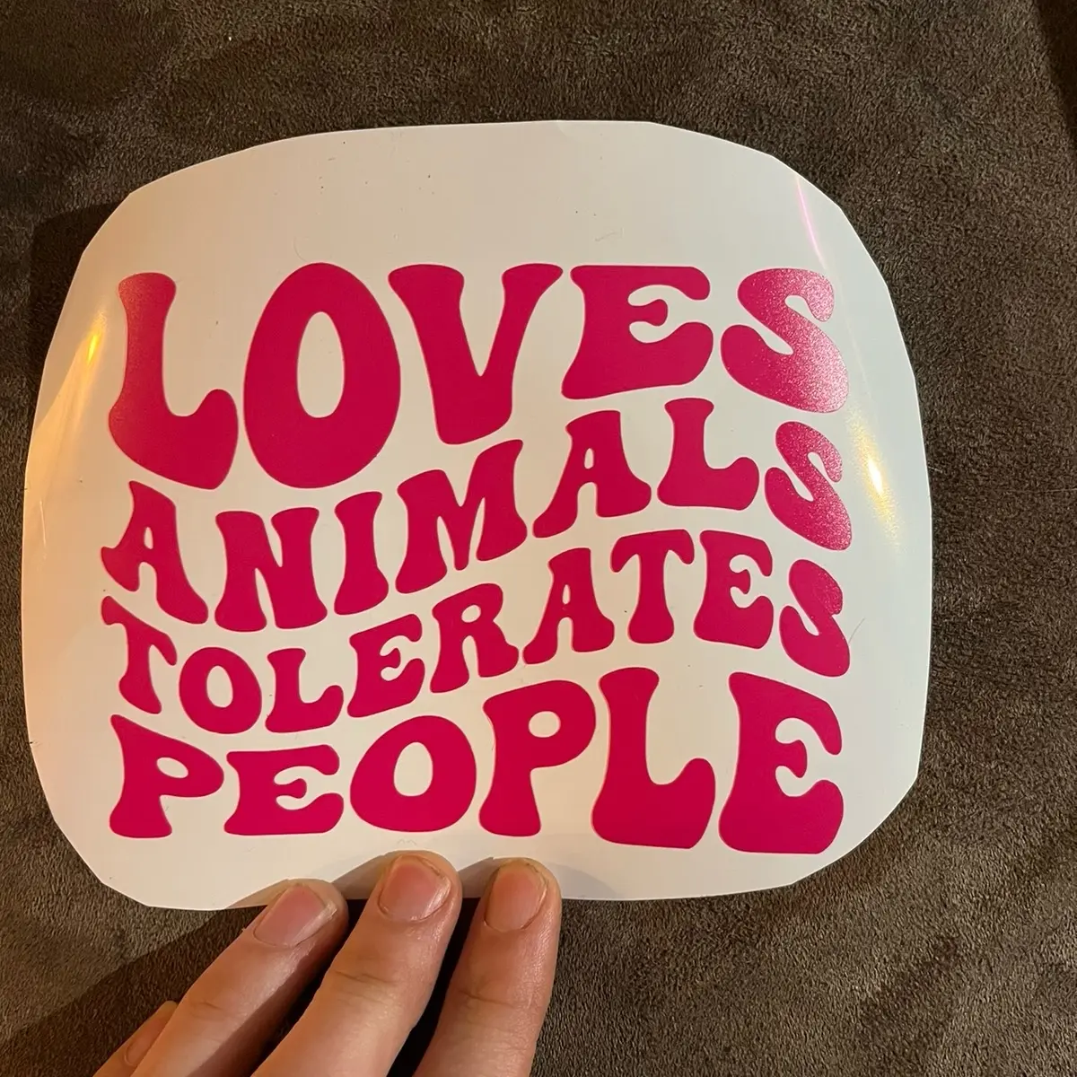 Animals decal