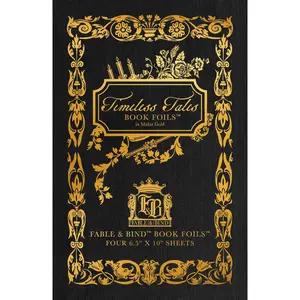 DIY Book Foils by Fable & Bind - Timeless Tales, Journal Decal, Custom Book, Book Embellishments, Gift for Reader, Bookish Gift