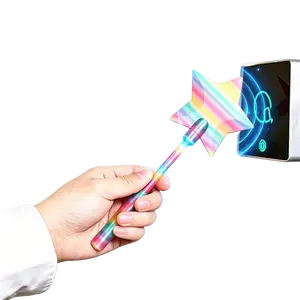 Magic Wand Credit Card Holder - Fairy Star Wand Credit Card Holder, 3D Printed Wand Tap to Pay