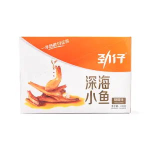 Jinzai Fried Fish Snack, Sweet & Sour Flavor 240 g