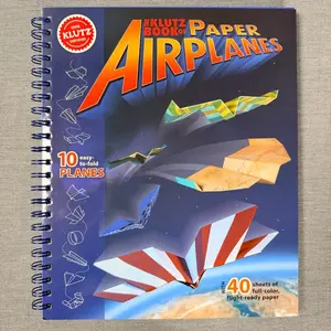 The Klutz Fook of Paper Airplanes 10 Easy to Fold Planes With 40 Sheets of Paper