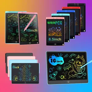 8.5/10/16 inch LCD Writing Tablet for Kids Erasable & Reusable Colorful Drawing Tablet for Toddlers Educational Toy Christmas Gift Vibrant Display Learning Tool, Learning Toys for Ages3 4 5 6 7 8 Christmas Birthdays gifts