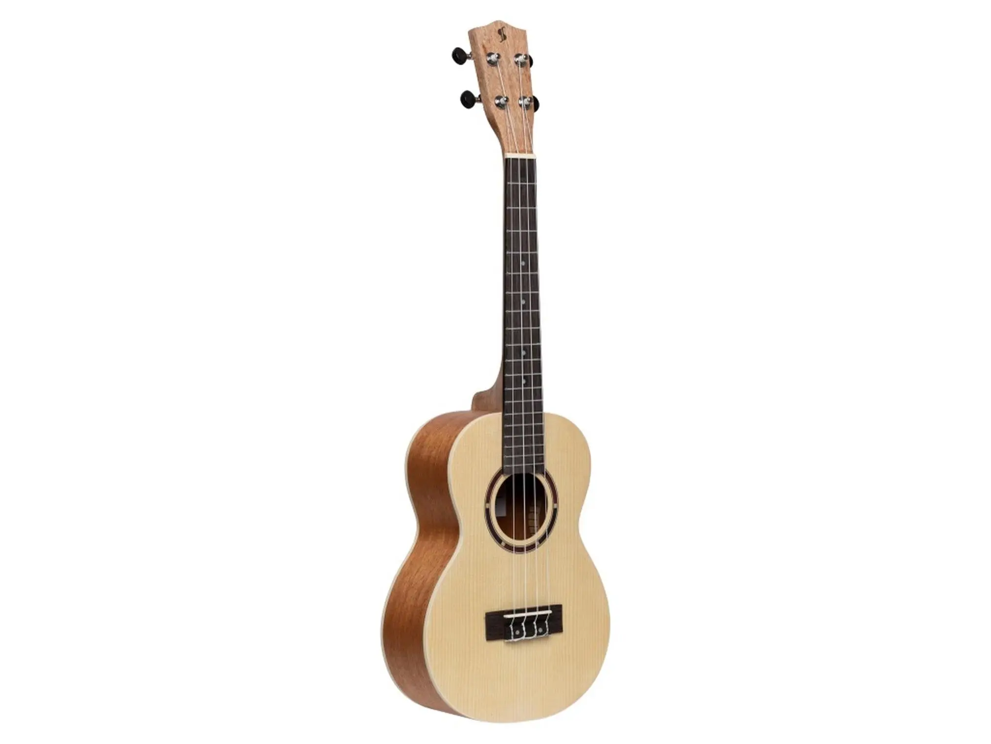 212 MAIN Brand Tenor Ukulele - Spruce Construction, Natural Finish, Includes Carry Bag for Musical Instruments, Included