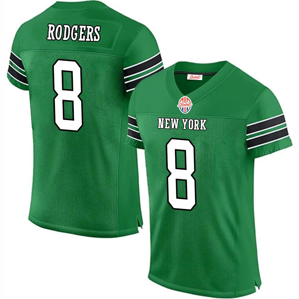 JETS 8 Men's Stitch Sport Jersey Football