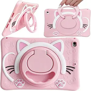 Kids Case For Samsung Galaxy Tab A 8.0 2019 T290 10.1 T510 Tablet Cover Tab A7 Lite 8.7 A9+A11+Plus 11 A8 Stand Shockproof Shell