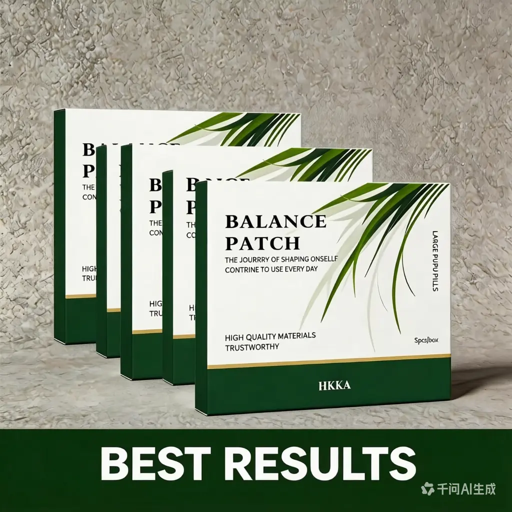 Herbal Heat Patches - Botanical Adhesive Body Stickers with Ginger, Gardenia & Cassia Seed, Thermal Warm 2-Hour Relaxing Portable Heat Pad for Daily Self-Care, 5 Patches per Box