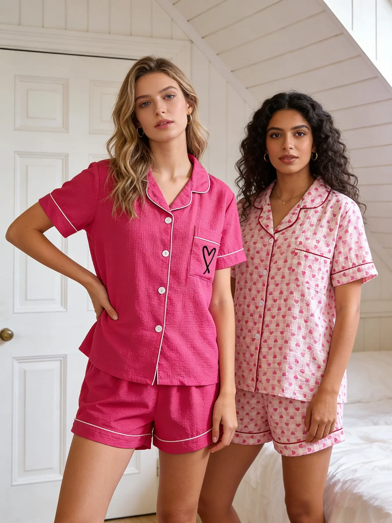 Coquette Women's Sleepwear Set,soft girly sleepwear,Casual Lapel Button Front Shirt and Pants, Comfortable Ladies' Pajamas, Cute Spring Clothes,cottagecore pajamas set, Loungewear, Pjs