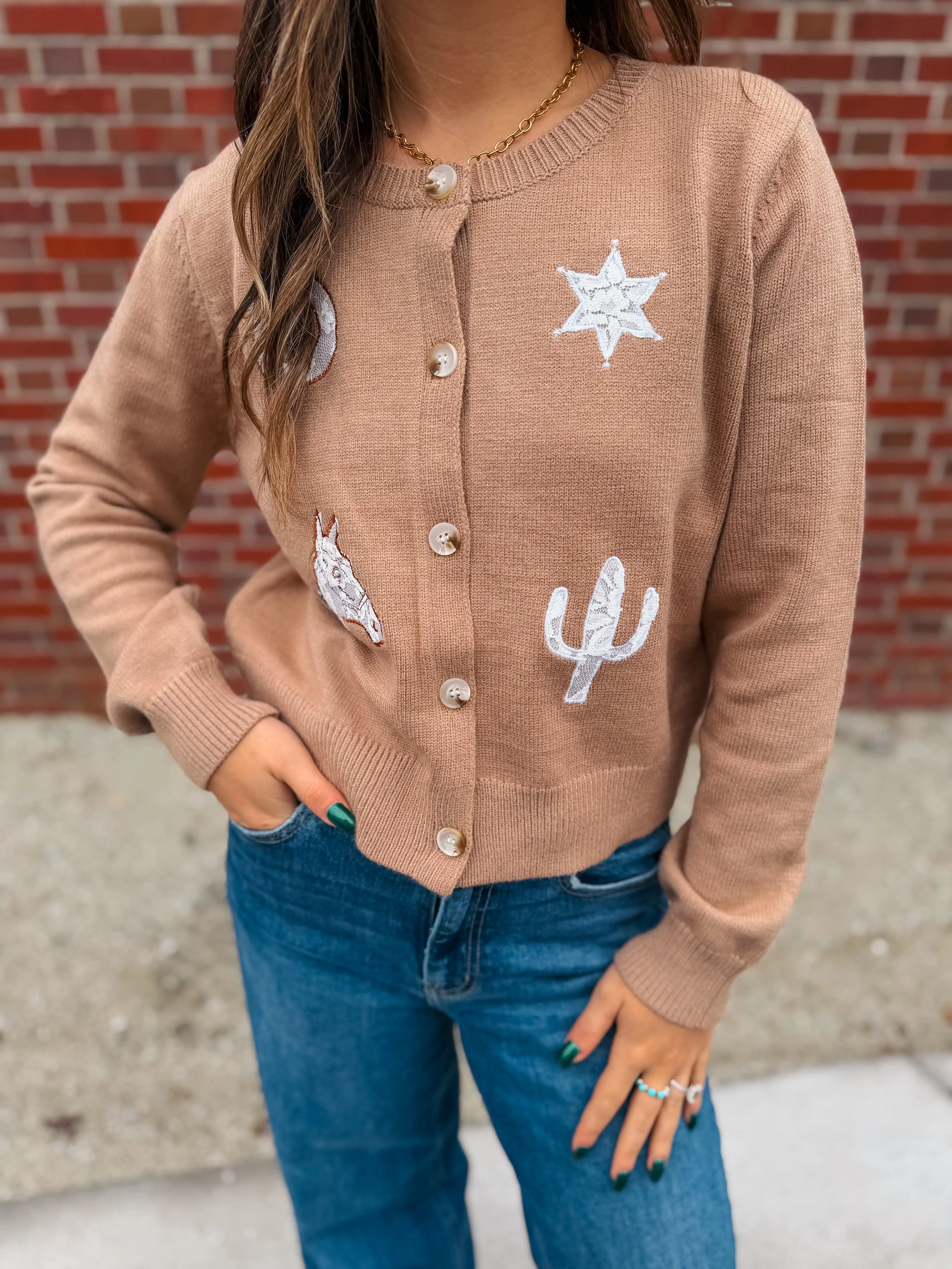 Bandera Mocha Cardigan