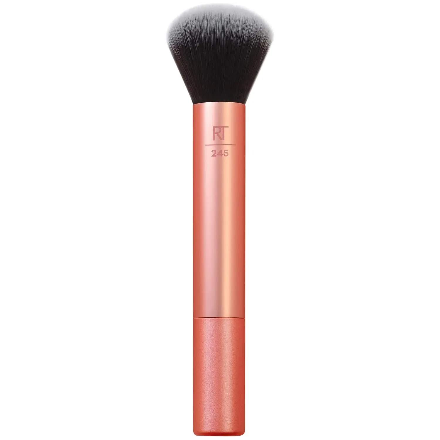 Real Techniques Everything Face Makeup Brush for Foundation, 1 Count | Even blending with a fluffy makeup brush for powders and liquids, oversized powder brush and light to medium coverage