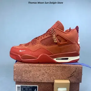 Brick by Brick Red brick, classic and fashionable sports shoes, outdoor running shoes, comfortable basketball shoes