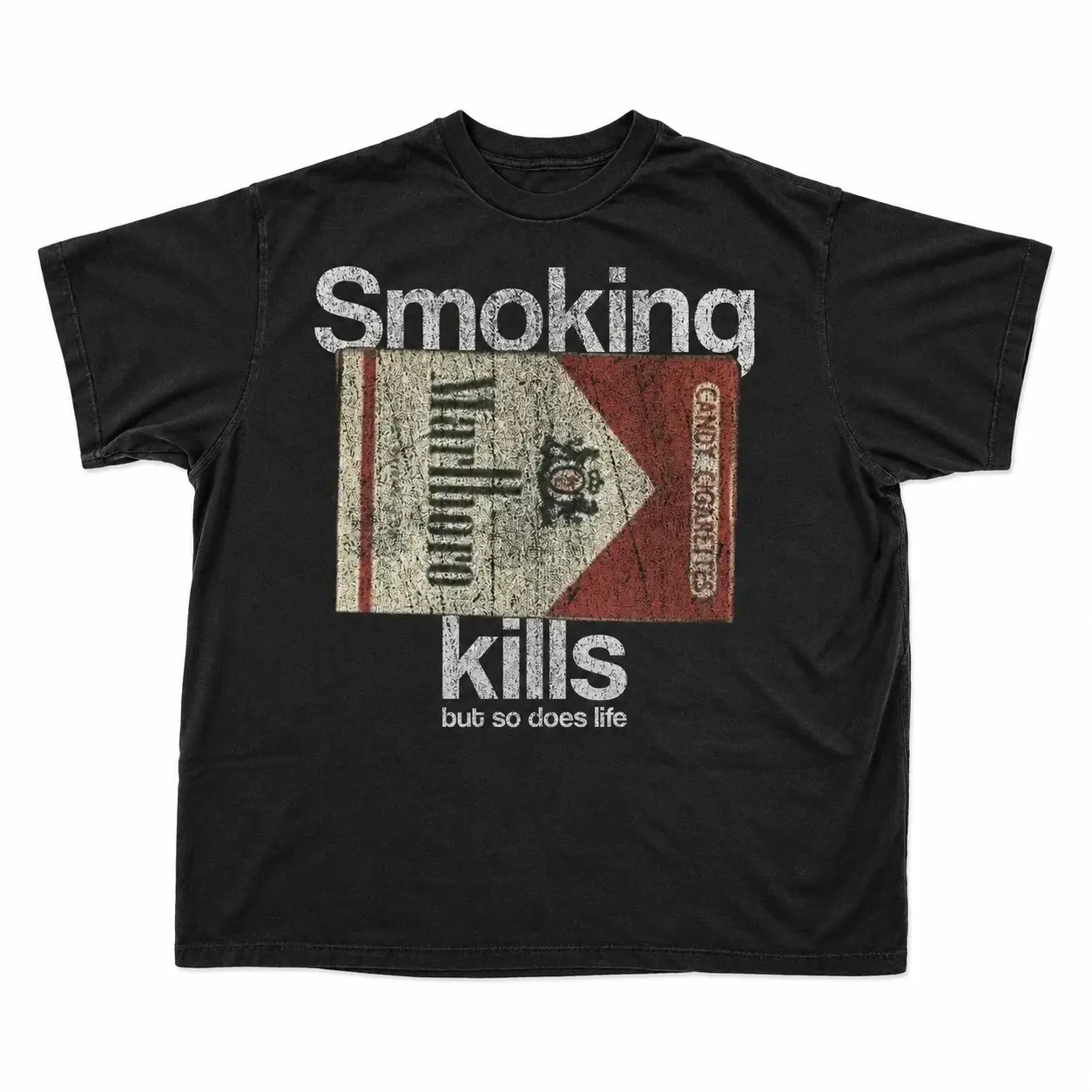 Retro Smoking Kills - But So Does Life Unisex T-Shirt