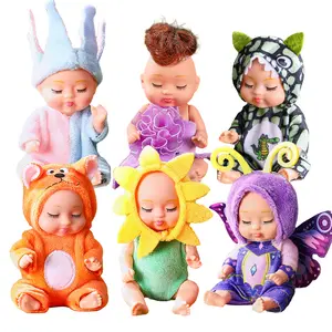 Mini doll girl princess children's toys catch doll cute gift toy girl baby sleep simulation rebirth gift toy