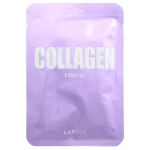 Lapcos Collagen Firming Beauty Sheet Mask, 1 Sheet, 0.84 fl oz (25 ml)