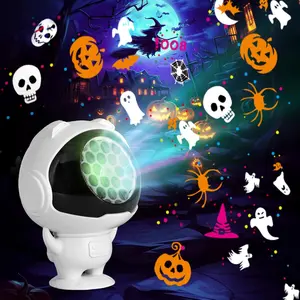 Halloween Projector Lights Indoor/Outdoor, Led Lights Projector for Halloween Decorations, Holiday Projector for Halloween Party,2025 Upgrade Halloween Indoor for HomeHalloween