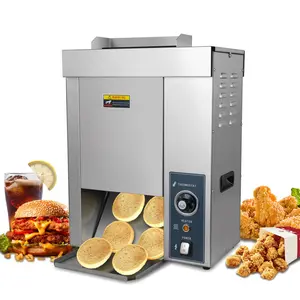 Hakka Vertical Hamburger Toasting Machine Automatic Chain Type Toaster Heater, EGO temperature control, 2000W