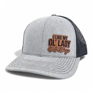 I Like My Ol' Lady A Little Bit Younger Hat, Funny Husband Trucker Cap, Couples Humor Gift, Funny Gift for Husband