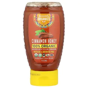 Heavenly Organics 100% Organic Cinnamon Honey, 12 oz (340 g)