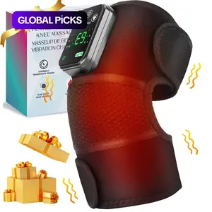 Heated Vibration Knee Massager 1 Count Knee Shoulder Pad Hot Compress USB Charging Pad, Multifunctional Heating Pad, New Year & Winter Gift, Christmas Gift, Heat Kneading Vibration Massagers #TOP PICKS