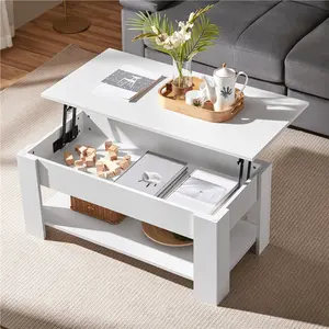 Costoffs 39" Lift-Top Coffee Table Gas Lift for Work/Dining Table with Hidden Storage