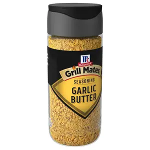 McCormick Grill Mates Garlic Butter Seasoning 3.1 oz - Perfect for Grilling and Enhancing Flavor