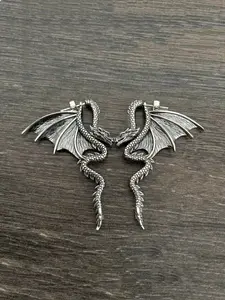 Stylish Dragon Design Dangle Earrings, High Quality Earrings, Punk Style Stainless Steel Jewelry for Women, Fashion Jewelry for Party, Daily Clothing Decor, Trendy All-match & Exquisite Jewelry for Birthday Gift