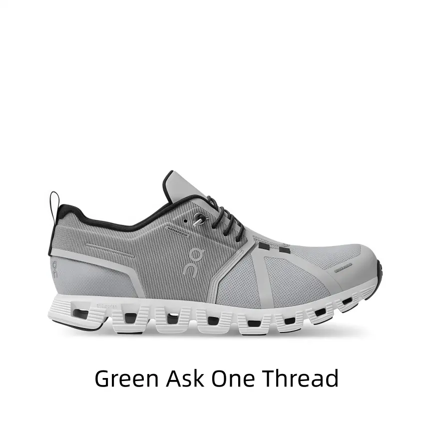 Lightweight Gray & White Running Shoes with Breathable Mesh Upper & Cushioned Hollow Sole for Daily Walks, Gym Sessions, and Casual Outings – Perfect for Women Seeking Comfort & Style in One Pair
