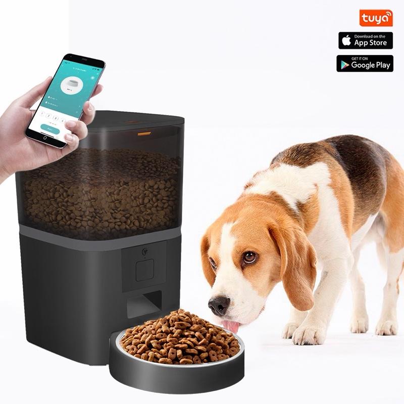 Smart Automatic Pet Feeder with Timer & Portion Control for Cats & Dogs