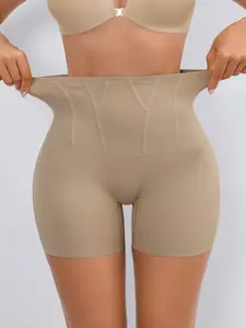 High Waist Shaping Shorts for Women, Built In Shaper, Anti-Slip Tummy Control Underwear, Comfortable Skin-Friendly Fits, Body Shaping Lingerie, Body Shapewear Bottoms