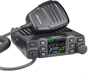 AnyTone AT-5000 CB Radio with SSB, 40 Channels Mobile Transceiver, USB/LSB, NOAA Weather, NRC Noise Reduction, SWR Meter, VOX, 12V/24V for Semi Trucks
