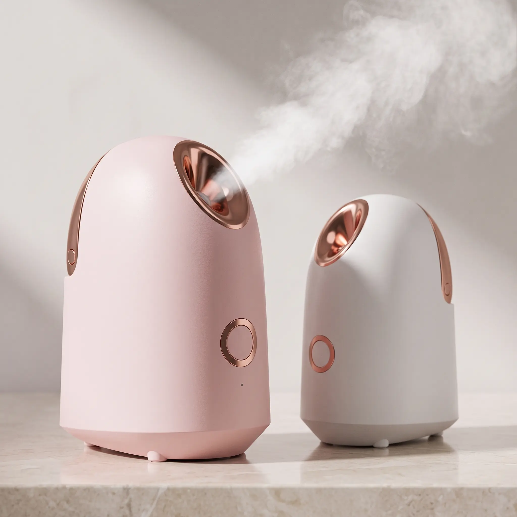 Professional Nano Ionic Facial Steamer with Plug & Nozzle - Warm Mist Device for Facial Deep Cleaning, Home Spa Pore Unclogging & Sinus Relief, Facial Cleanser fast