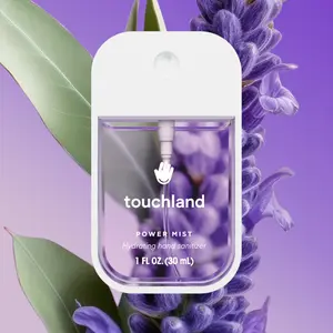 Touchland Pure Lavender Power Mist Hand Sanitizer, Fresh, Hydrating, Sanitizing & Delicately Scented, 1 Fl Oz