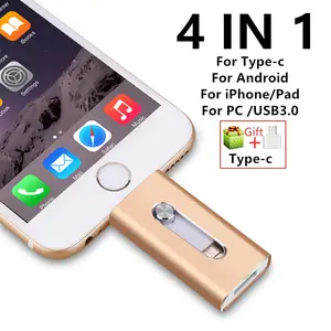 For iPhone2TB USB Flash Drive 2TB USB 3.0 Sticks External Storage Pen Drive Phone Android PC Copy Photo Videos Files
