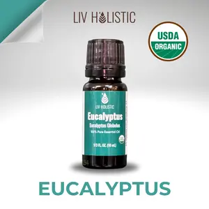 Eucalyptus Oil 100% Pure Essential 1.5 fl oz - Therapeutic Aromatherapy for Wellness and Healthcare