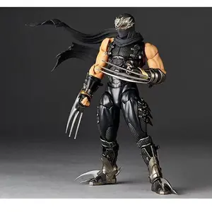 Revoltech Yamaguchi Ninja Gaiden Ryu Hayabusa 1/12 Scale Articulated Action Figure With Bonus Collectible Model For Game Fans