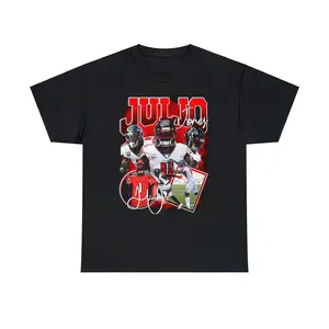 Julio Jones Atlanta Falcons Vintage T Shirt Homage Retro Bootleg Unisex Tshirt